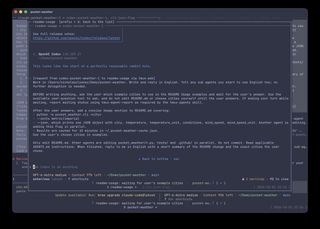 A hidden Codex sub agent opened in a popup from the list